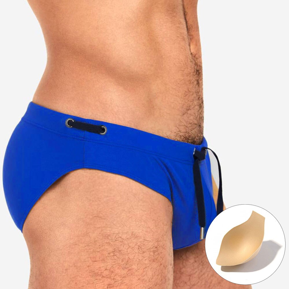 Low Waist Pad Swim Briefs