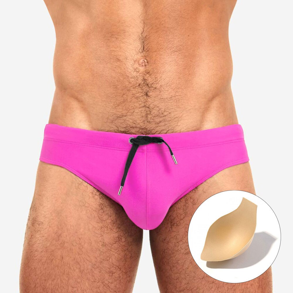 Low Waist Pad Swim Briefs