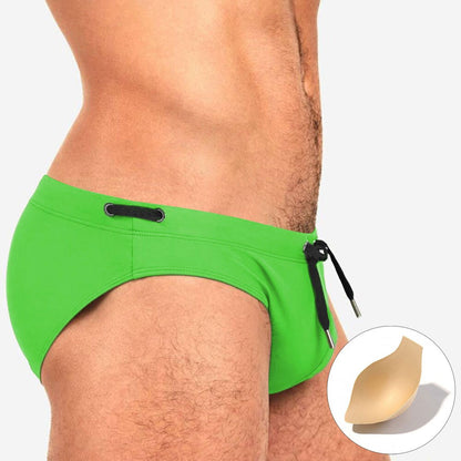 Low Waist Pad Swim Briefs