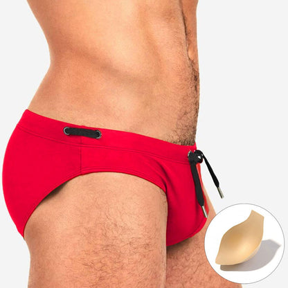 Low Waist Pad Swim Briefs