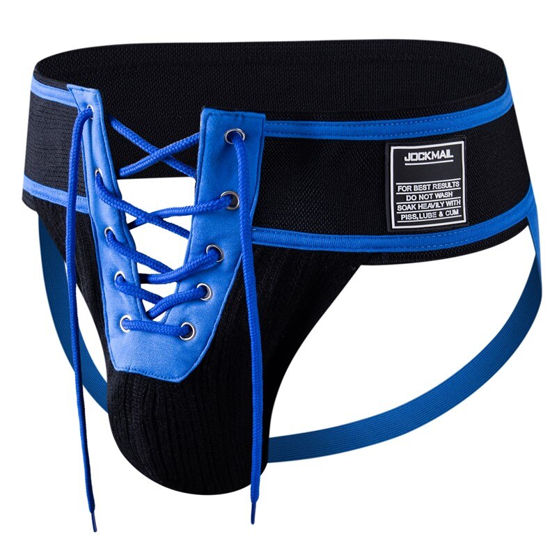 Lace-up Low Waist Jockstraps