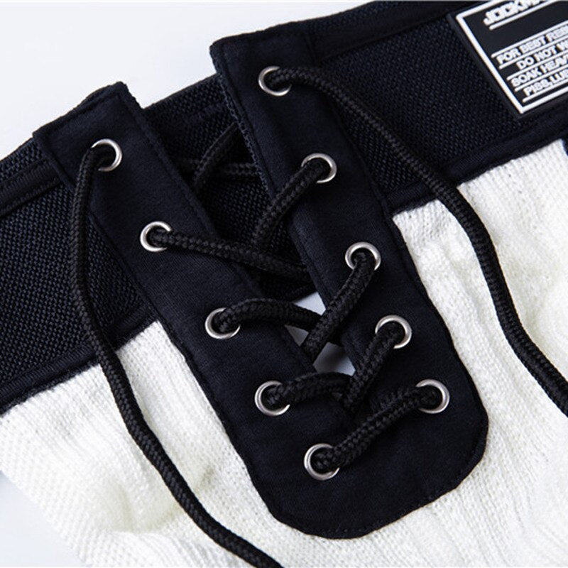 Lace-up Low Waist Jockstraps