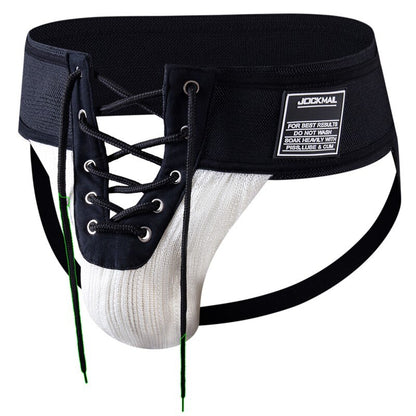 Lace-up Low Waist Jockstraps